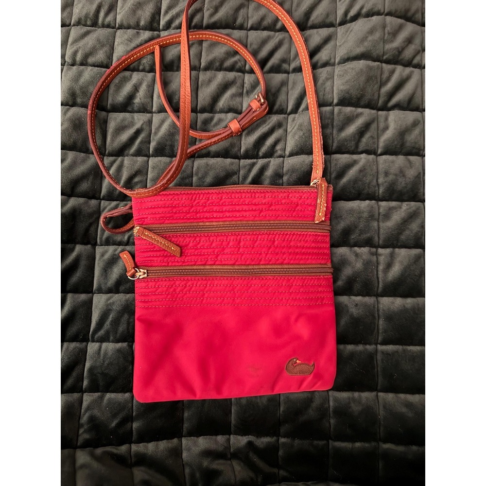 Vintage Duck Crossbody Bag | Hot Pink Lining | Cottagecore Classic